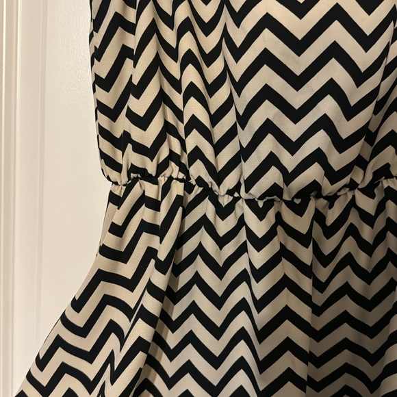Chevron mini, tank dress - Picture 2 of 4